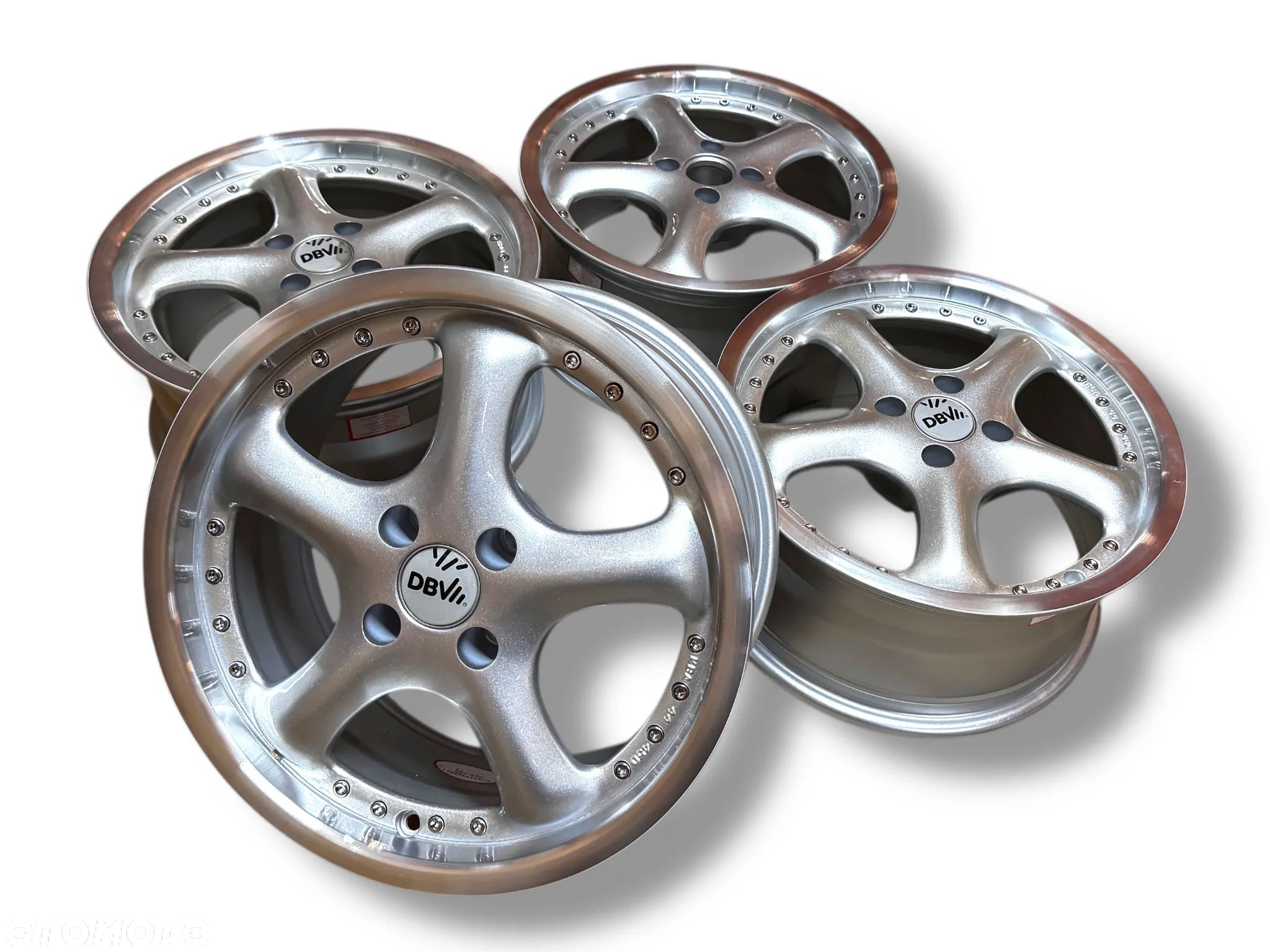 NOWE FELGI ALUMINIOWE FELGI ALU DBV BAHAMA R16 ET35 4X100 KOMPLET VOLKSWAGEN SKODA RENAULT SEAT - 1