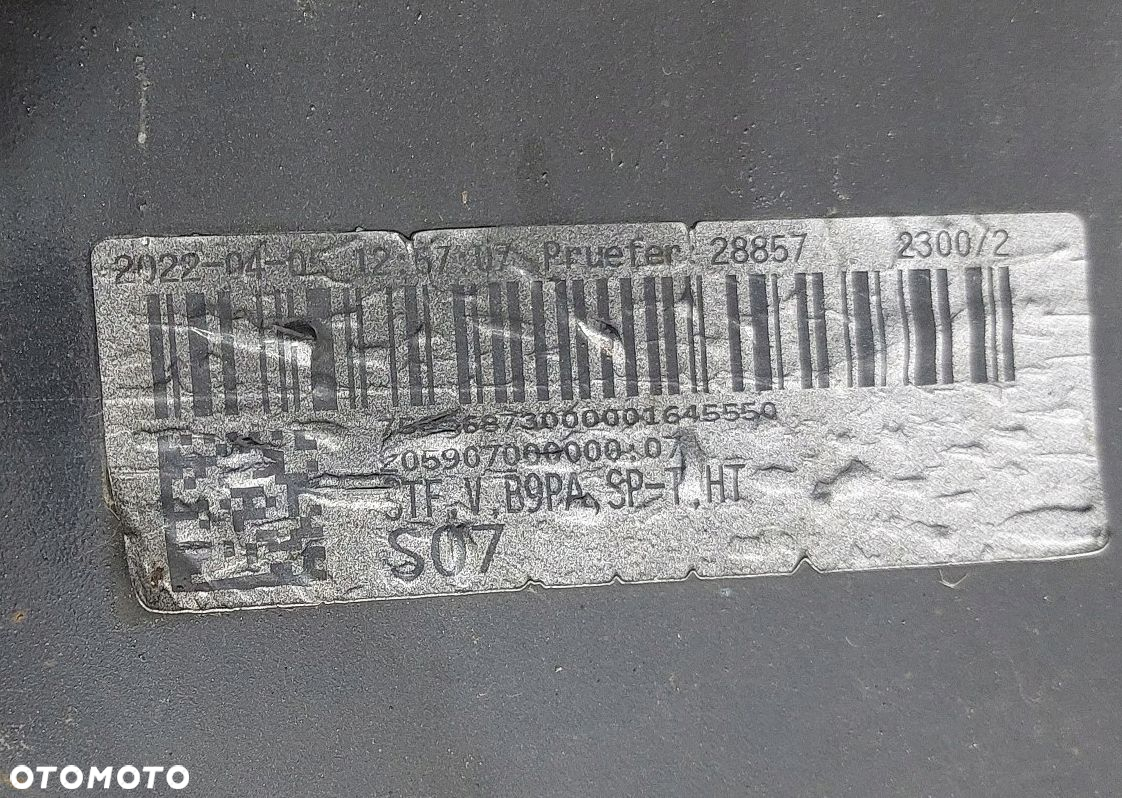 ZDERZAK PRZÓD AUDI A4 B9 19r LIFT 8W0807437AH - 10