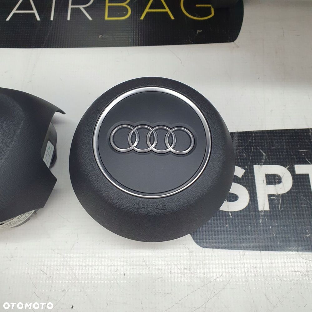 AUDI A4 B9 A4 8W DESKA ROZDZIELCZA KONSOLA KOKPIT PULPIT PODUSZKI AIRBAG AIR BAG PASY KIT SET - 8