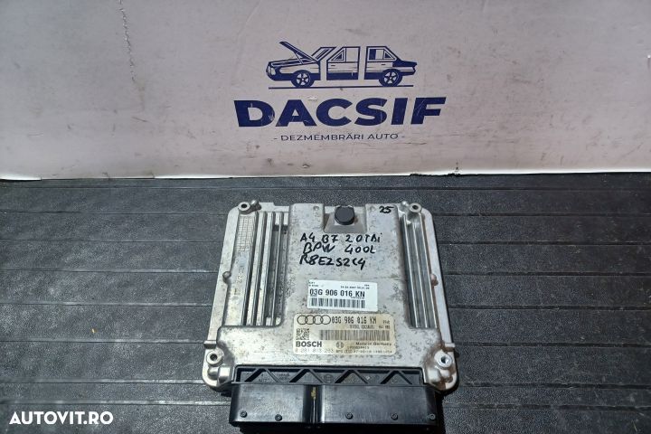 Calculator motor ECU 03G906016KN 0281013293 - 2.0 TDI BPW 03G906016KN - 1