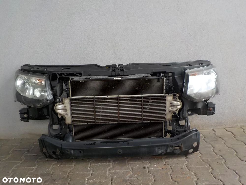 VW T5 LIFT KOMPLETNY PRZÓD PAS PRZEDNI WZMOCNIENIE CHŁODNICE LAMPY - 1