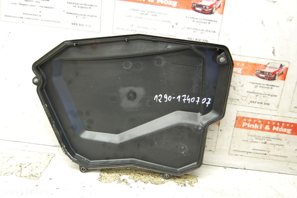 POKRYWA OSŁONA SKRZYNKI BEZPIECZNIKÓW 12901740707 BMW 5 E39 2.5 BENZYNA - 2