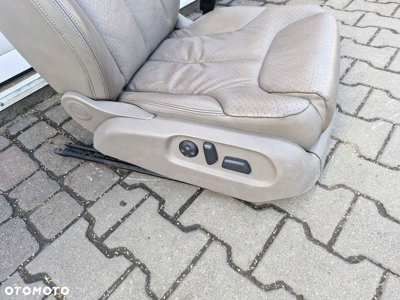 VOLKSWAGEN PASSAT B6 FOTEL PASAŻERA PRAWY PRZÓD ELEKTRYCZNY SKÓRA - 8