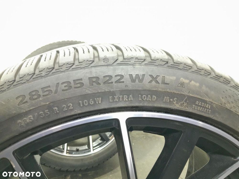 AUDI Q7 II 4M KOŁA FELGI ALU Z OPONAMI 285/35R22 10JX22 5X112 4M0601025CP - 4