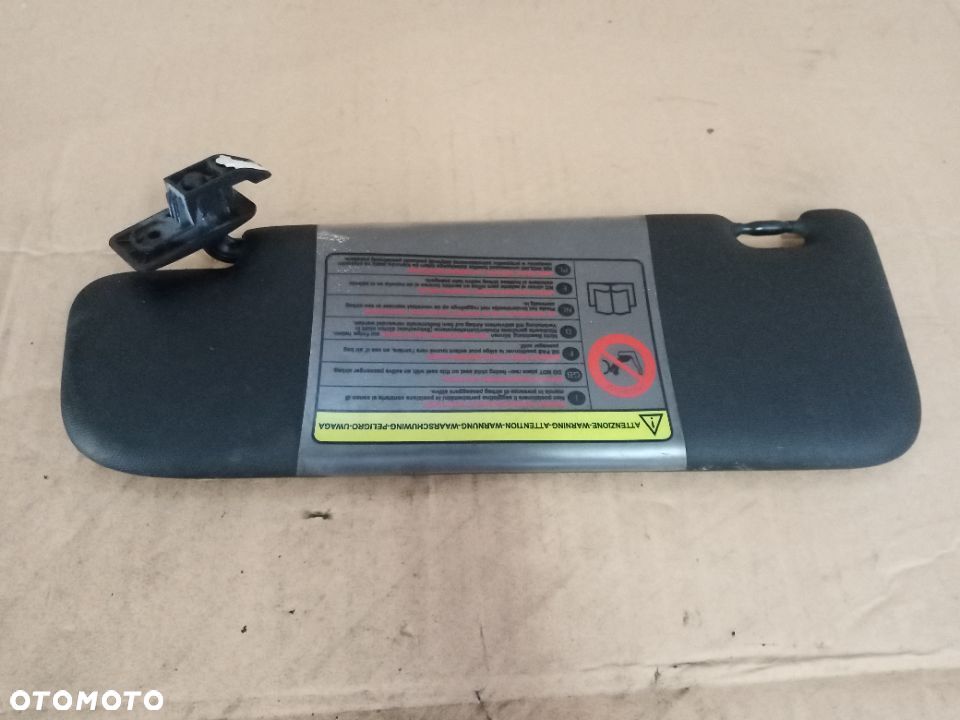 Słonecznik osłona przeciwsłoneczna prawa Fiat 500 D312C385 - 1