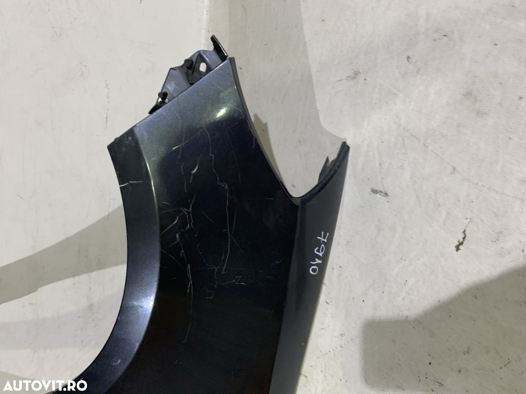 Aripa stanga fata, Renault Clio 3, 2006, 2007, 2008, 2009, 2010, 2011, 2012, cod origine OE 8200256117. - 3