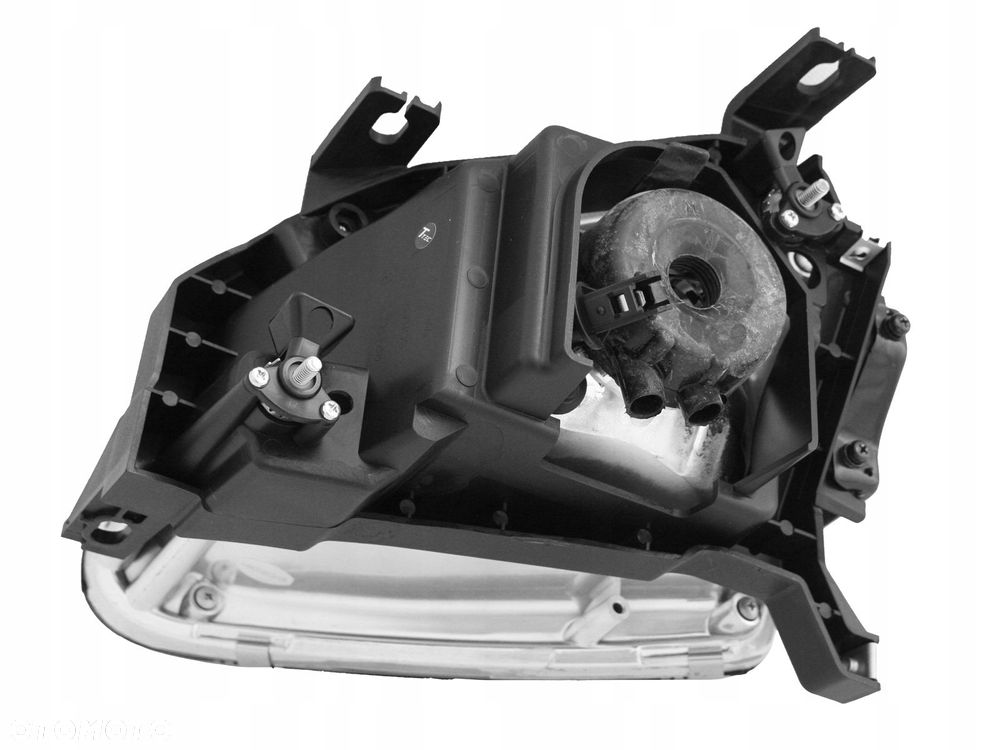 reflektor lampa clear honda crx del sol black jdm - 3