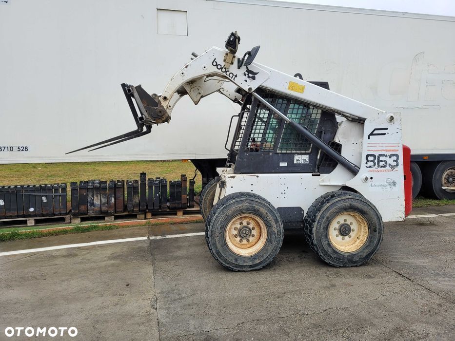 NOWE widły + karetka ramka bob cat jcb bobcat miniładowarka - 1