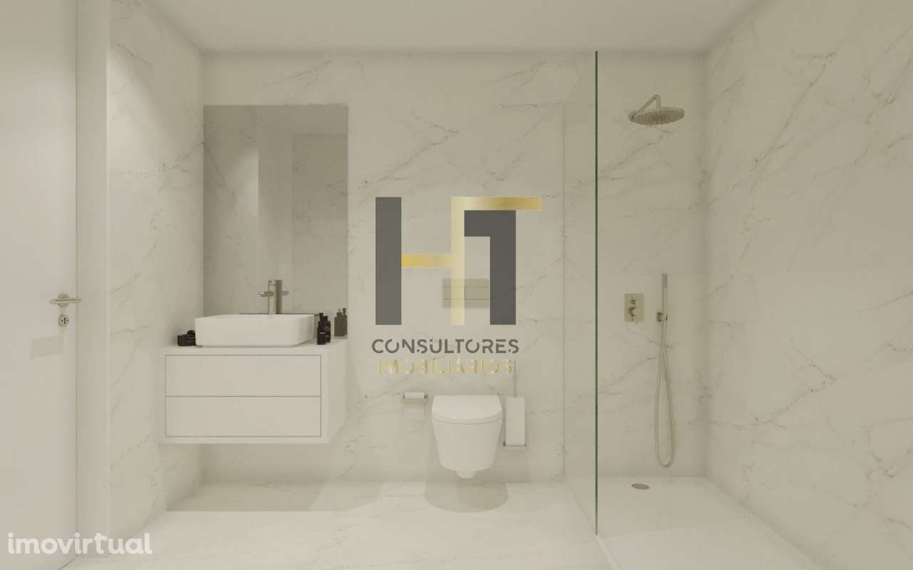 Apartamento T1 | Varanda | Custóias - Grande imagem: 4/15