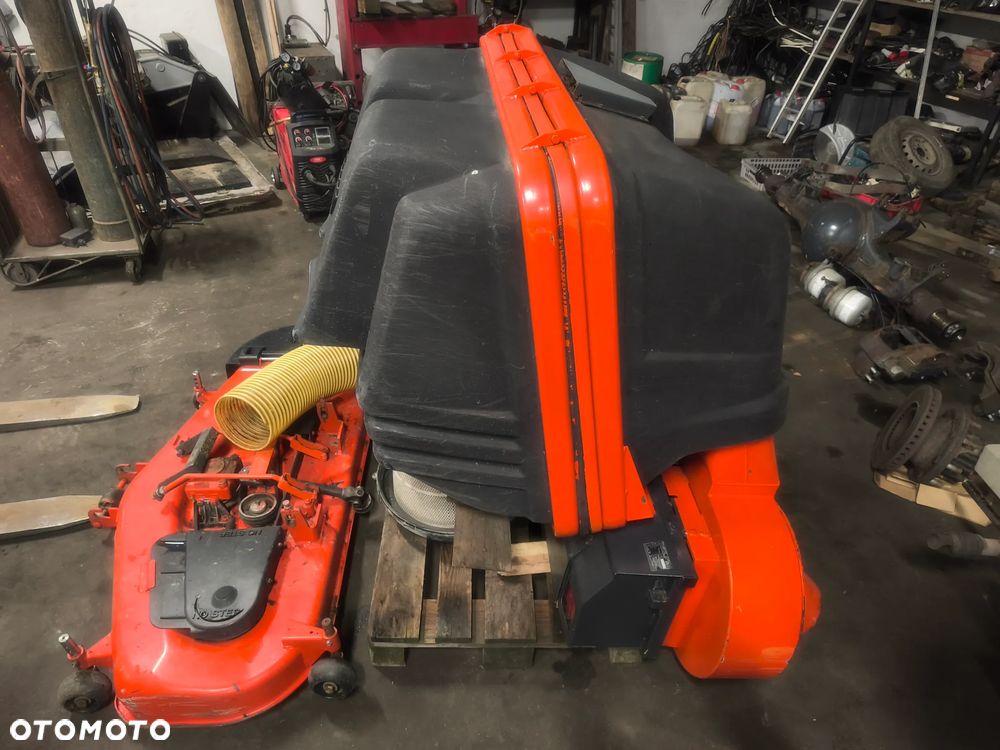 Kubota BX350 4x4 Traktorek komunalny kosiarka pług piaskarka pełen osprzęt - 12