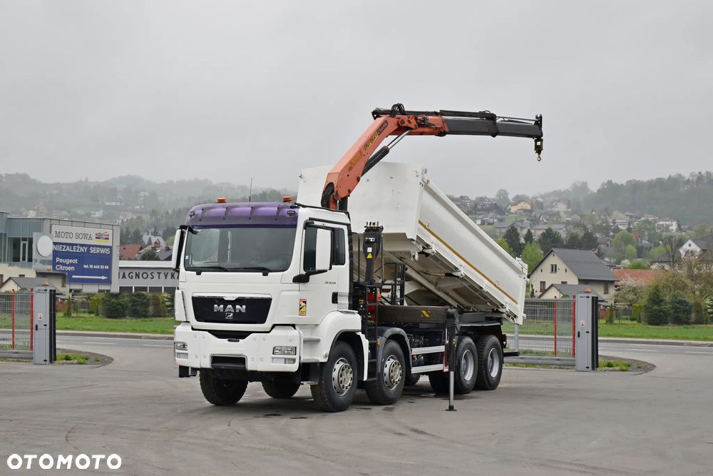 MAN TGS 35.440 * WYWROTKA 5,80 m + BORDMATIC * PK 15500 * 8x4 - 2