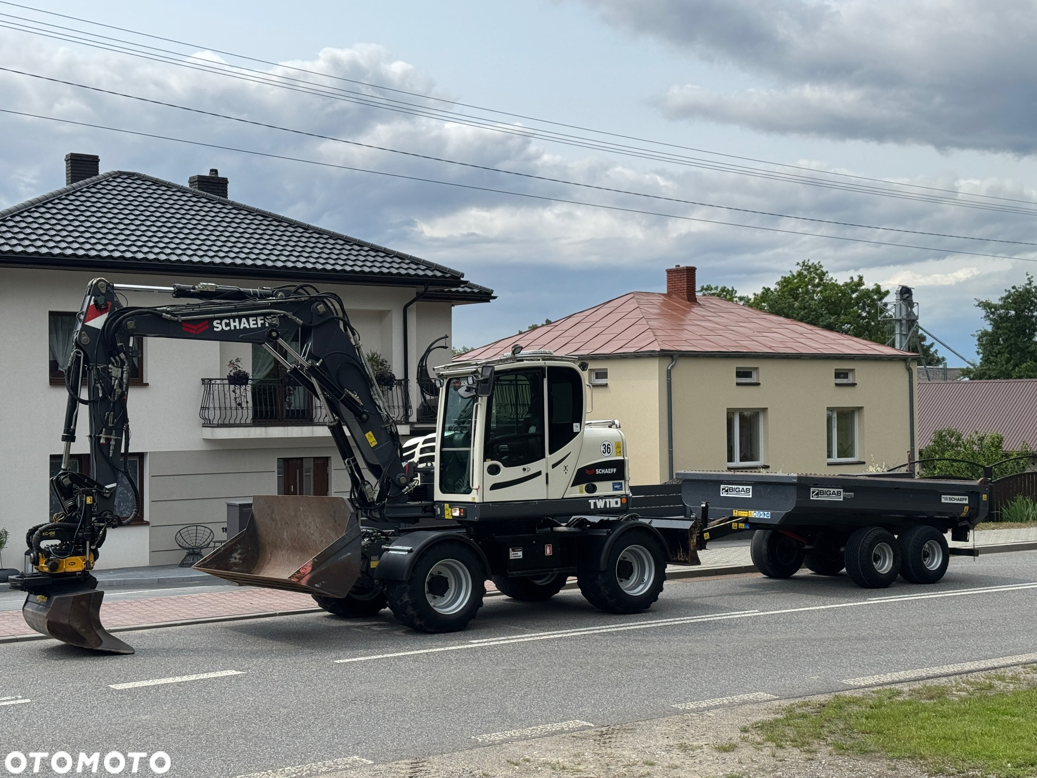 Schaeff TW110!! Przyczepa!! Super Stan!! Bogato wyposażona!! [koparka kołowa] - 26