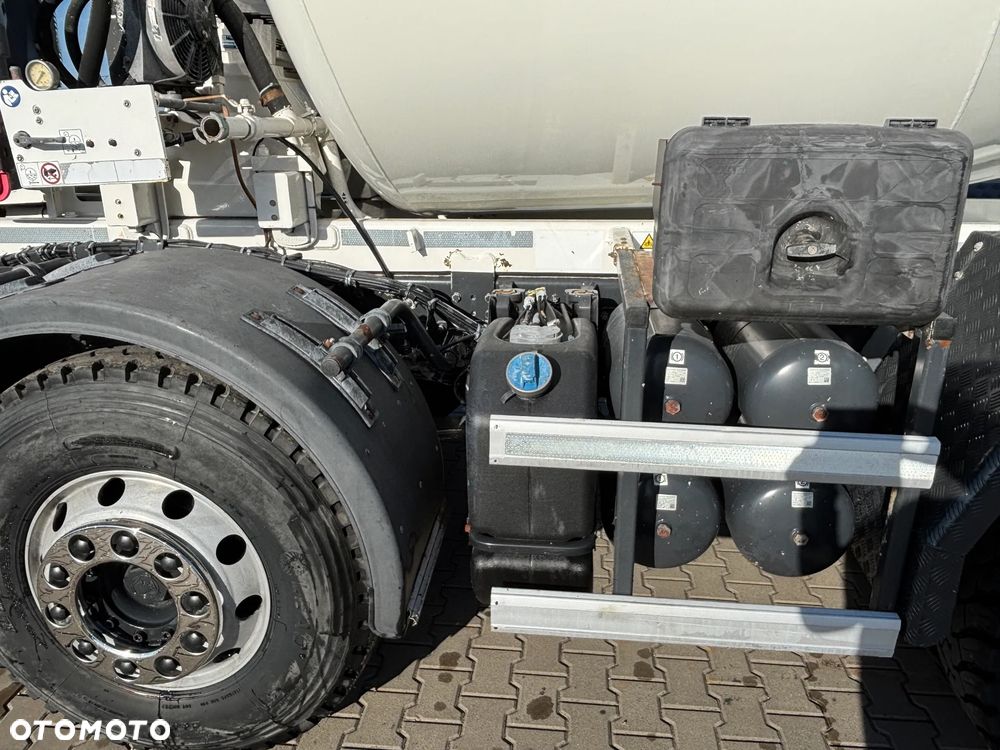 Scania P 410 8x4 betonomieszarka, gruszka , SCHWING STETTER AM 9 , 9m3 , nowe opony , - 15