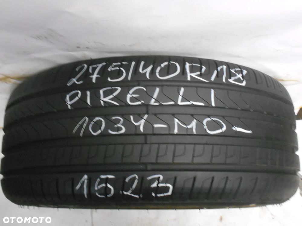 OPONA POJEDYNKA  275/40R18 PIRELLI CINTURATO P7 MO DOT  1523 7.7MM - 1