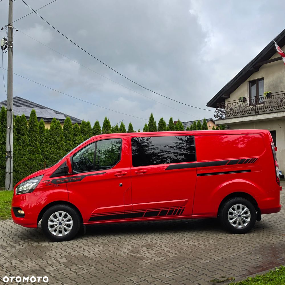 Ford TRANSIT CUSTOM BRYGADÓWKA LONG 6 OSÓB AUTOMAT 2.0 TDCI 170KM LIMITED - 16