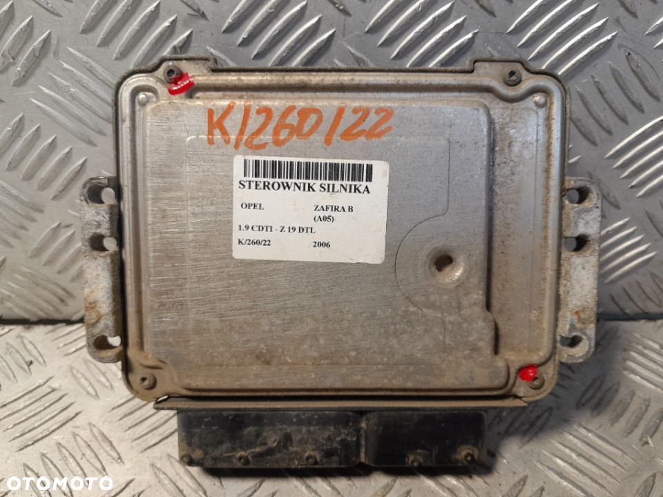 KOMPUTER STEROWNIK OPEL ZAFIRA B 1.9 CDTI 0281012549 - 4