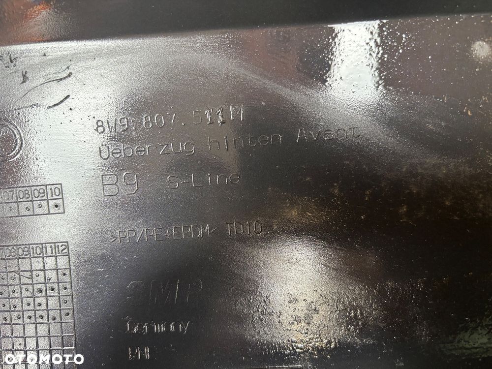 Audi A4 S4 S Line B9 15-19 Zderzak tylny Avant - 6