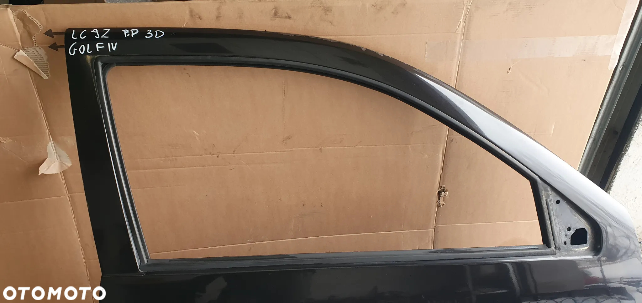 Drzwi prawy przód przednie prawe VW GOLF IV 4 3 drzwi 3D LC9Z - 4
