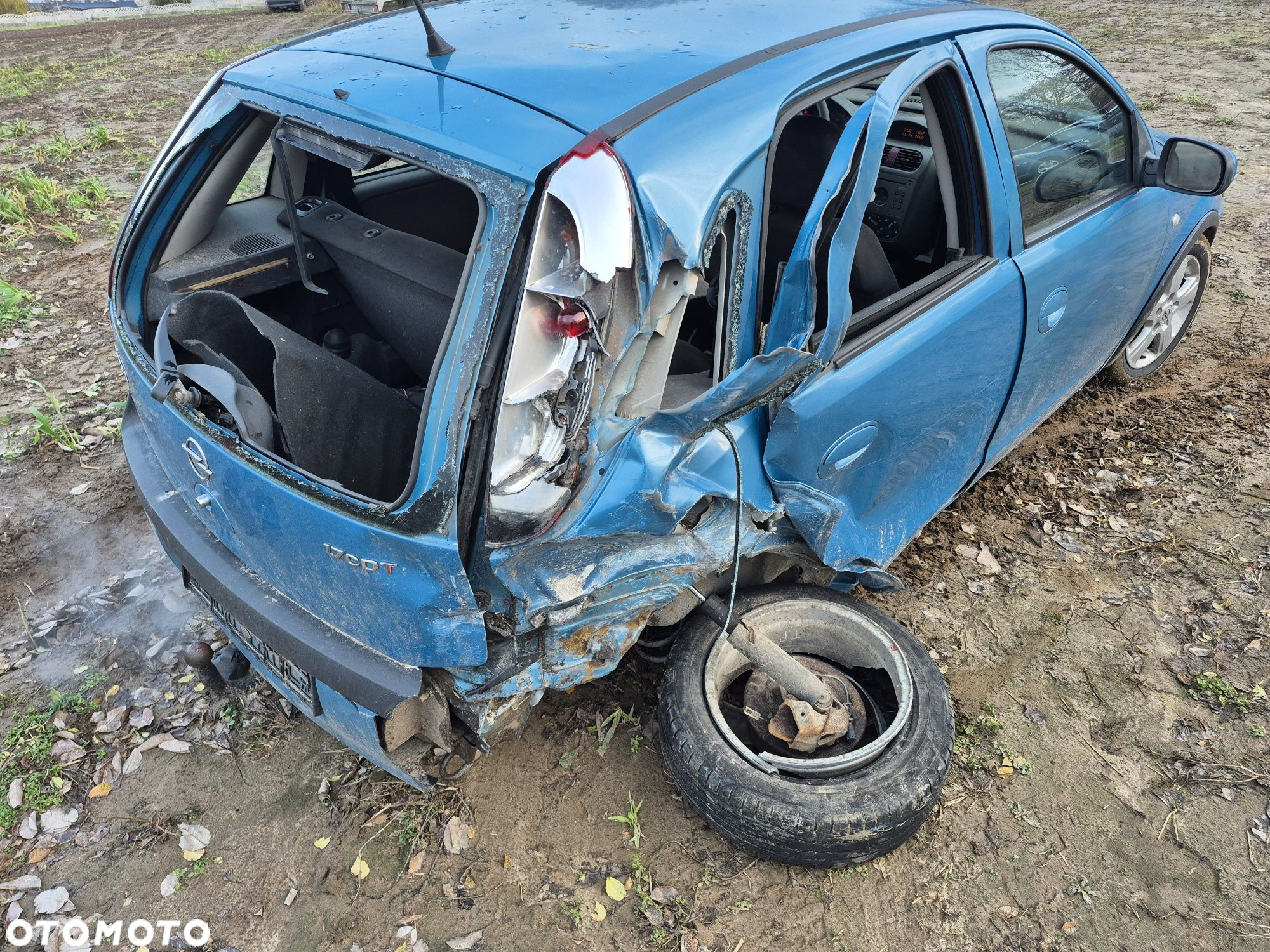 Części opel corsa c silnik 1.7 cdti Z17DTH skrzynia f23 kolor z20n - 7