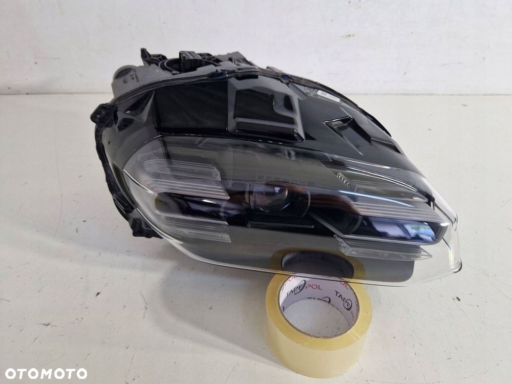 lampa prawy przód prawa przednia porsche taycan 9j1 full led eu - 6