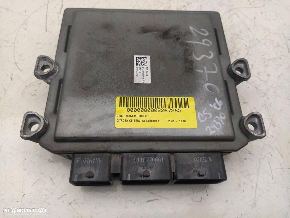 CENTRALINA DO MOTOR UCE CITROEN C5 - 1