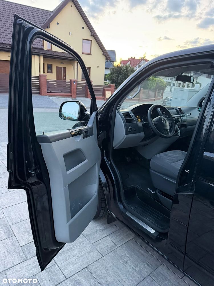 Volkswagen TRANSPORTER T5 LIFT Klima Elektryka Navi Tempomat Dubel Kabina Brygadówka Pdc Hak - 11