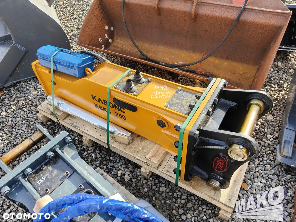NOWY Młot hydrauliczny Kabonc KBKC 750 430kg do koparki - 5