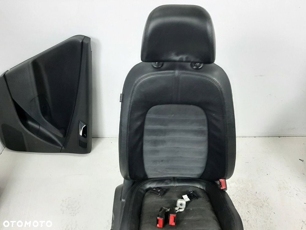 PASSAT B6 VARIANT 08R TAPICERKA SKORA KOMPLET FOTELE KANAPA BOCZKI TUNEL - 9