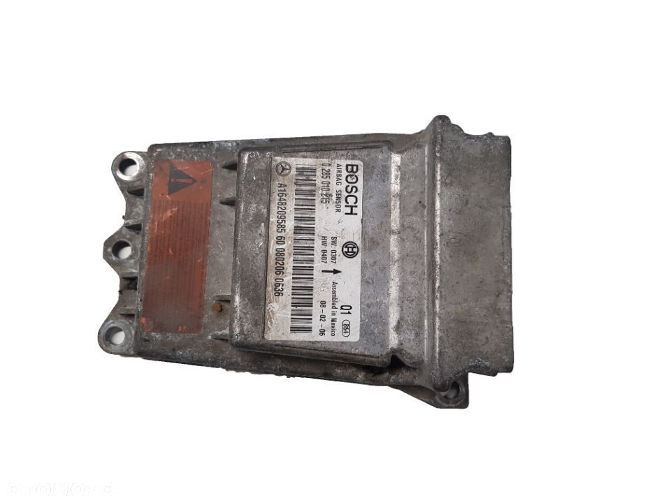MODUŁ SENSOR CZYJNIK AIRBAG MERCEDES A1648209585 - 1