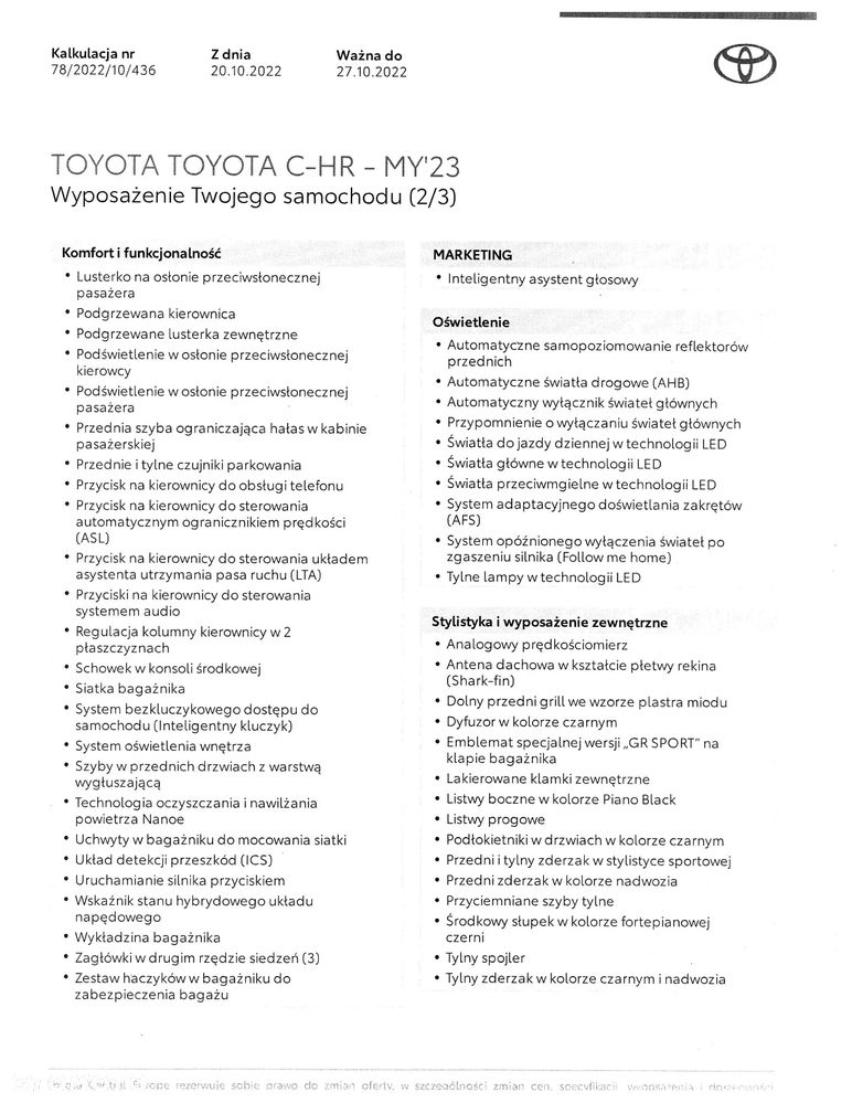 Toyota C-HR 2.0 Hybrid Dynamic Force GR Sport - 22