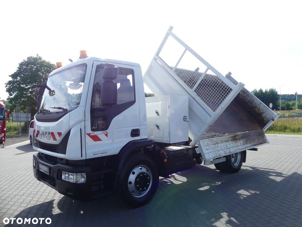 Iveco EUROCARGO 120-220 / WYWROTKA Z HYDROBURTĄ / PRZEBIEG 90 tys km ! / - 2