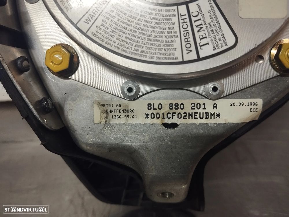 AIRBAG DO VOLANTE AUDI A3 8L 97-03 8L880201A - 3