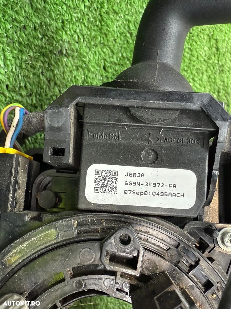 ANSAMBLU MANETE COMENZI VOLAN + SPIRĂ LAND ROVER FREELANDER 2 2.2 DIESEL 2008 COD OEM 6G9N13N064ZG 6G9N-13N064-ZG 9G9N3F973HA 9G9N-3F973-HA 6G9N-3F975-BC 6G9N-3F972-FA 2007-2011 - 8