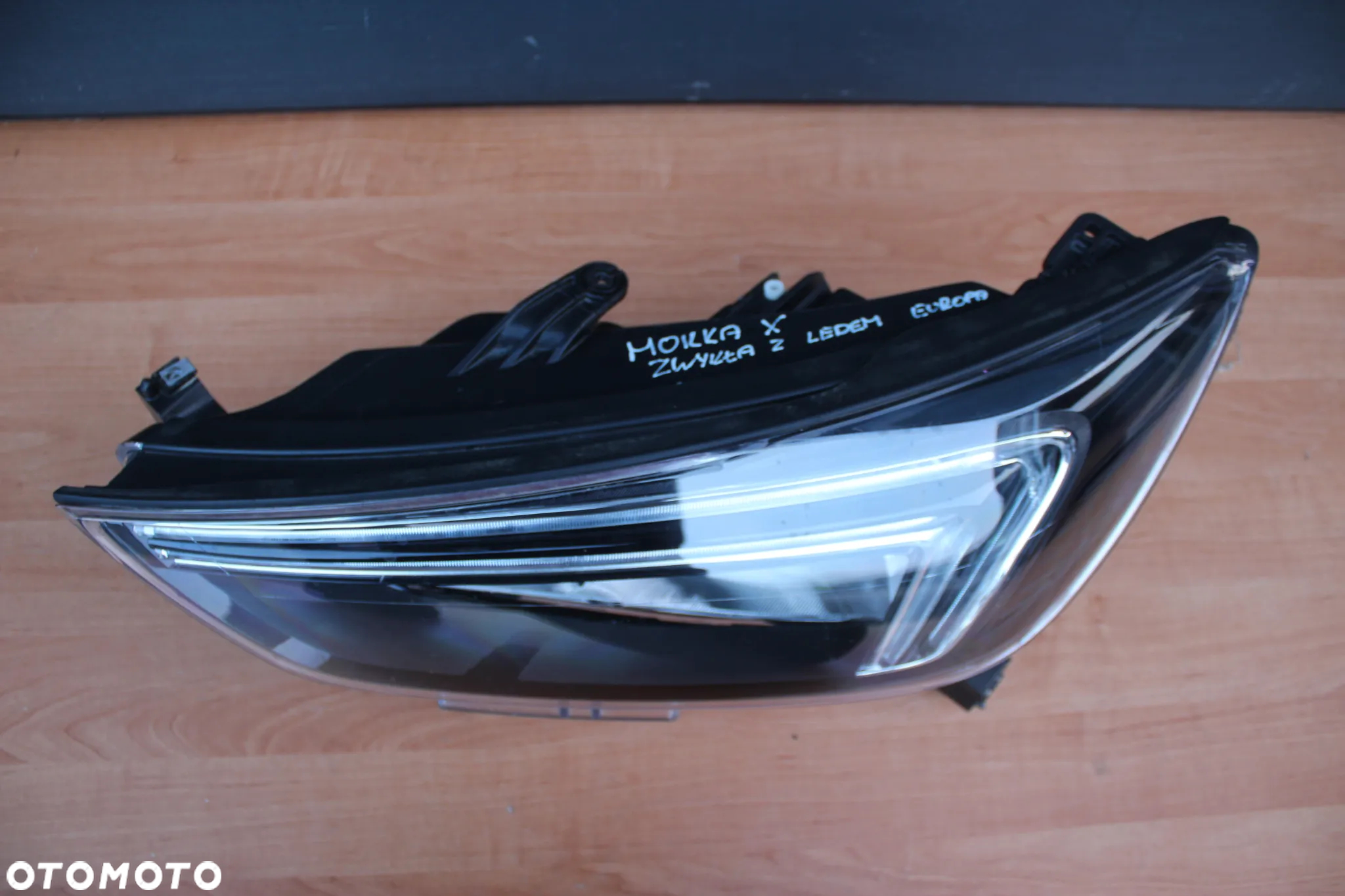 LAMPA LEWY PRZÓD LEWA PRZEDNIA OPEL MOKKA X EUROPA ZWYKŁA Z LEDEM ORYGINAŁ 42551992 - 12