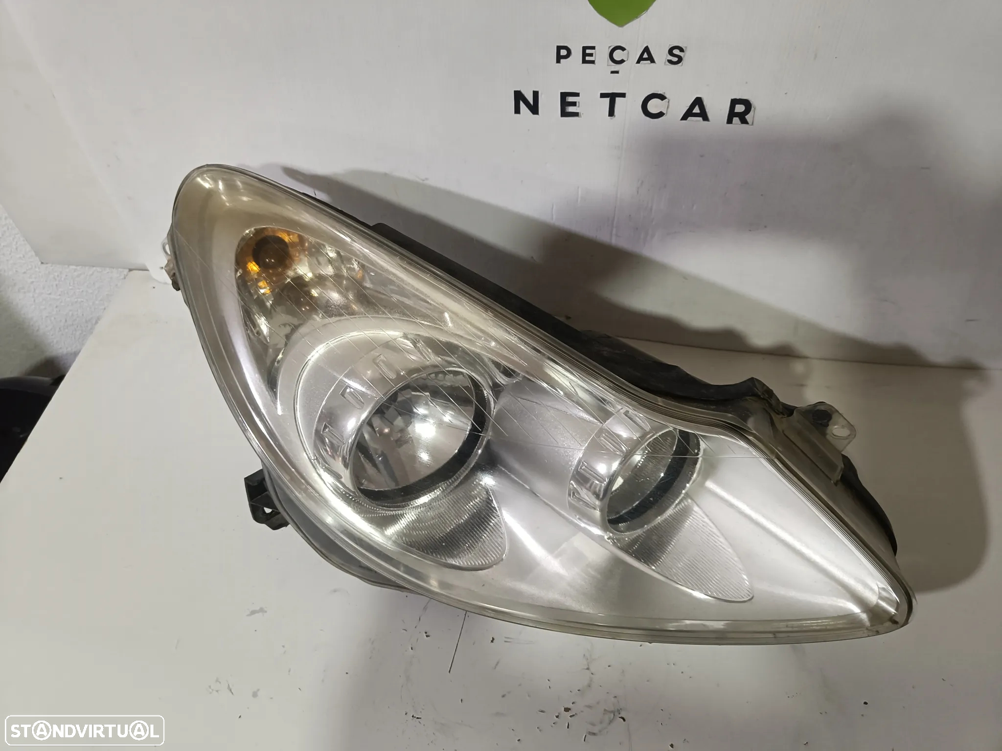 Farol óptica Opel corsa D 2008 - 3