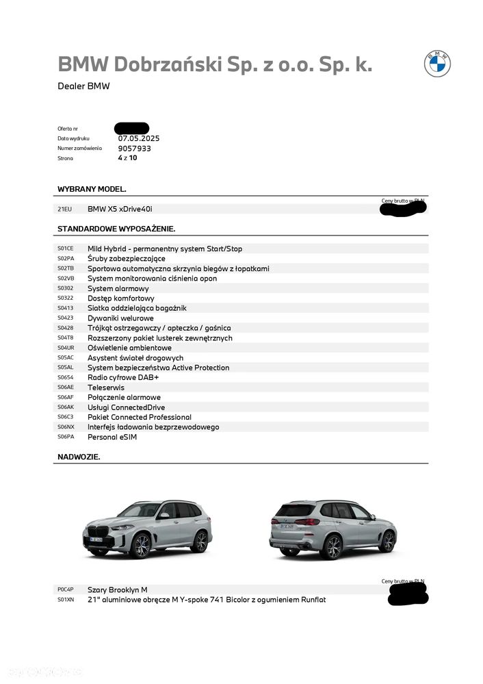 BMW X5 xDrive40i mHEV M Sport Edition sport - 23