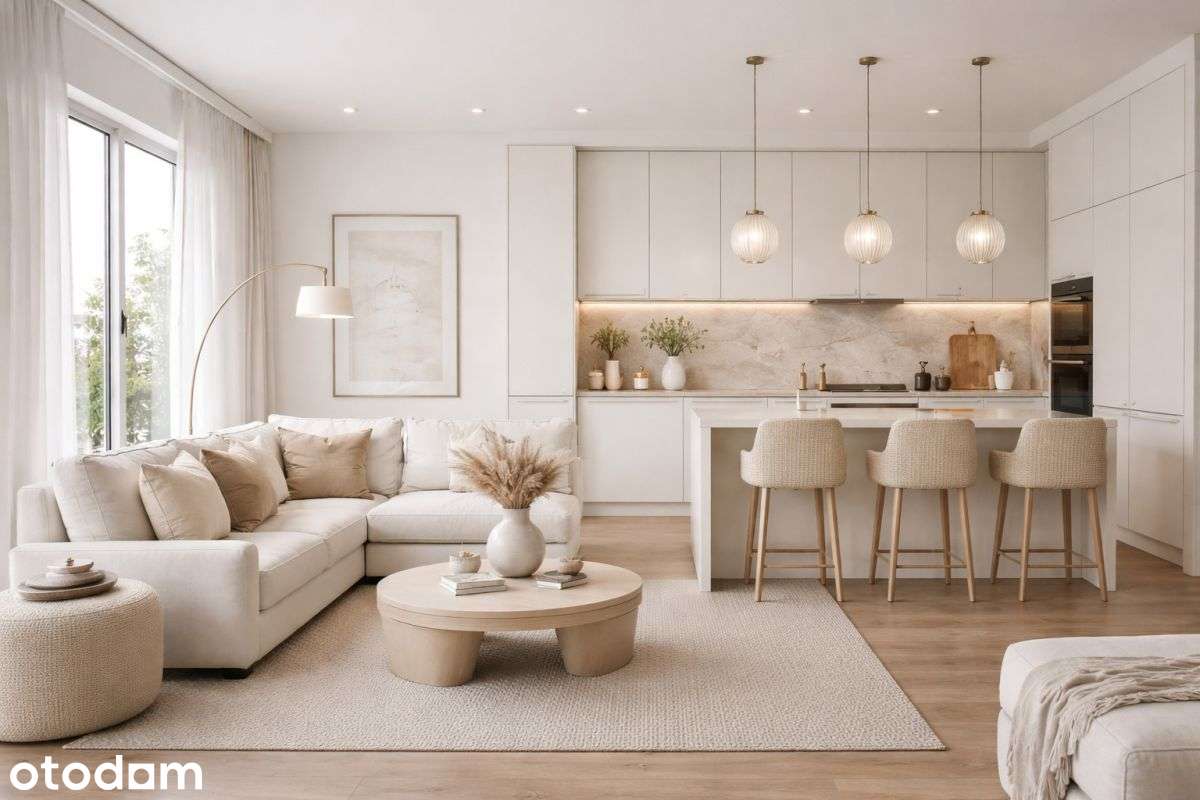 2-bed apartment, 61 m²