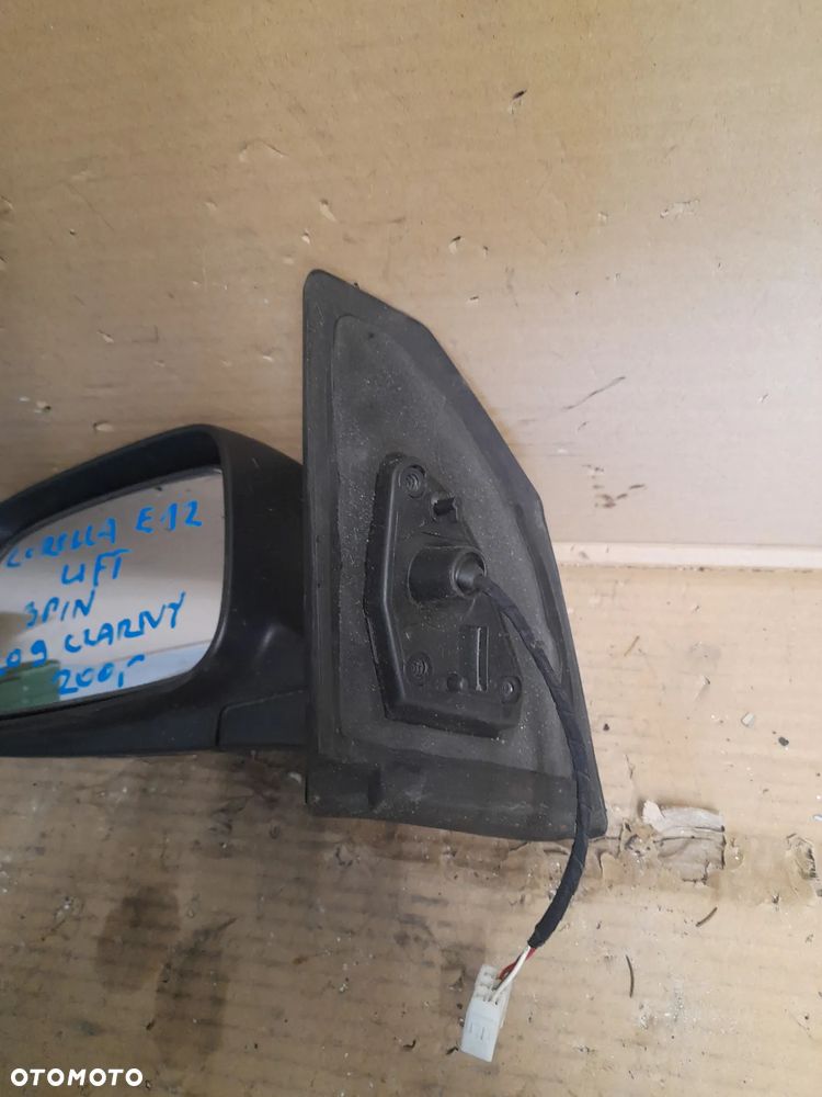 # LUSTERKO LEWE 3 PIN TOYOTA COROLLA E12 LIFT 209 CZARNY - 3