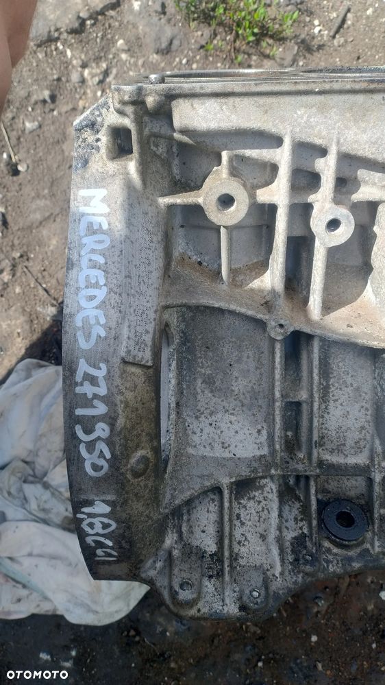 MERCEDES W204 1,8 CGI 271.950 silnik dół blok wał tłoki - 6
