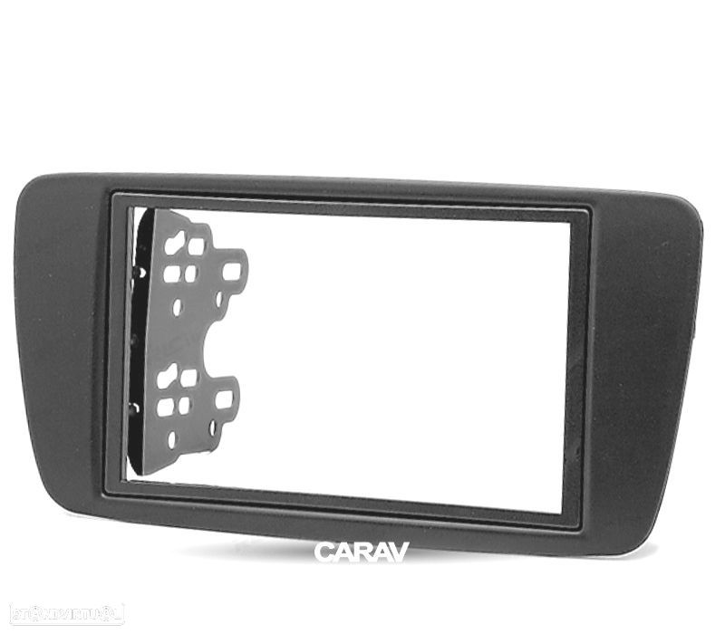 MOLDURA ADAPTADOR PRETO PARA RADIO 2-DIN PARA SEAT IBIZA 08-15 - 3