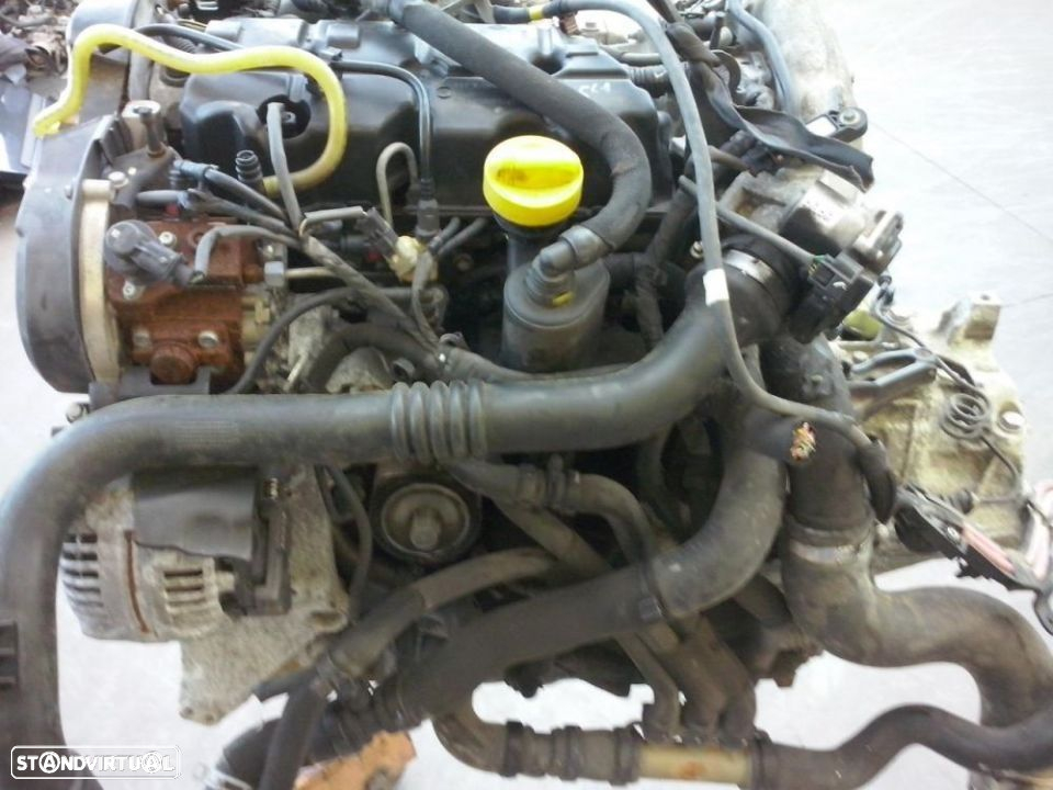 Motor e caixa de velocidades Renault Megane e Scénic 1.9 dci F9QN870 - 4