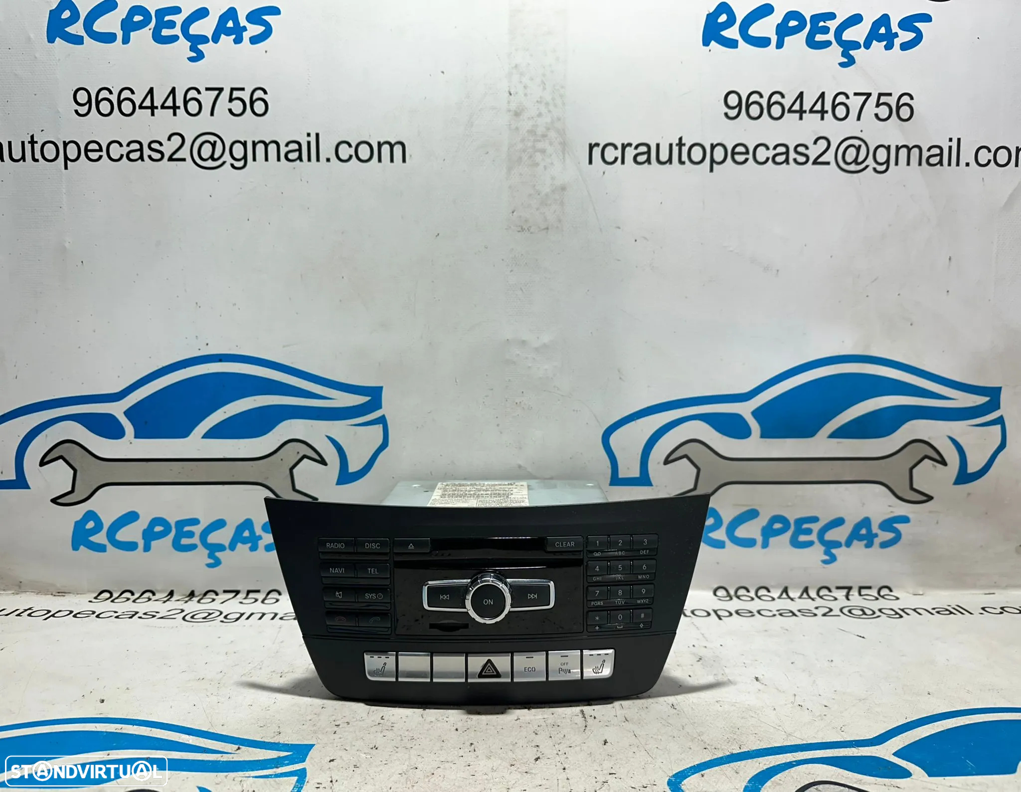 .Auto Radio Headunit Original Mercedes Benz Classe C W204 Coupe 2012 - 2015 - 2