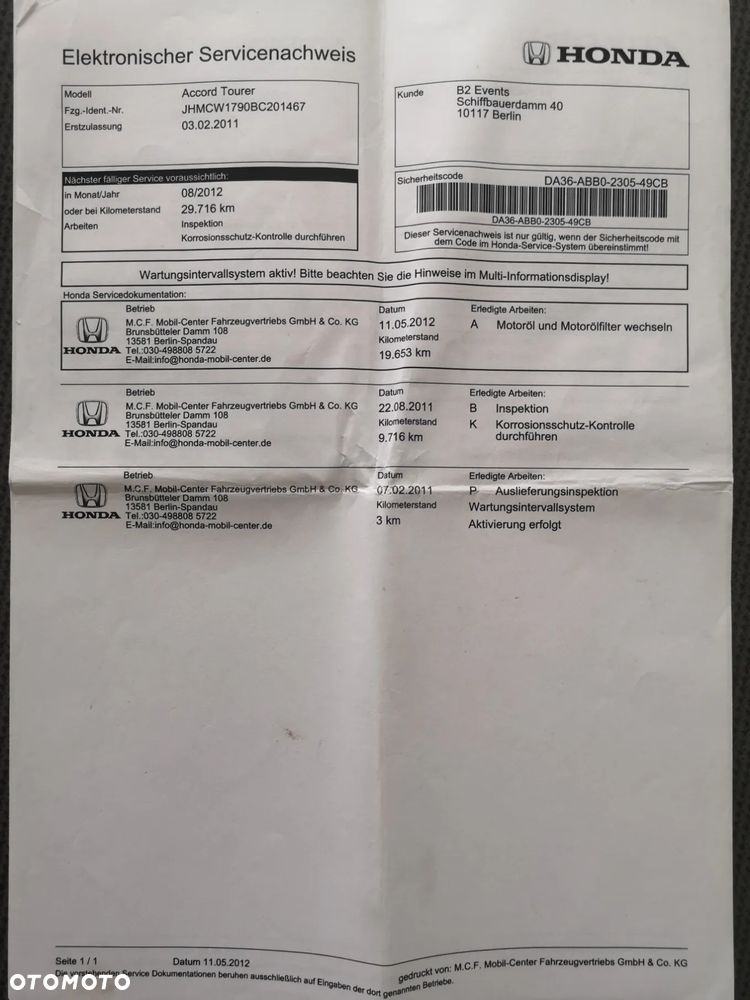 Honda Accord 2.0 Elegance - 9