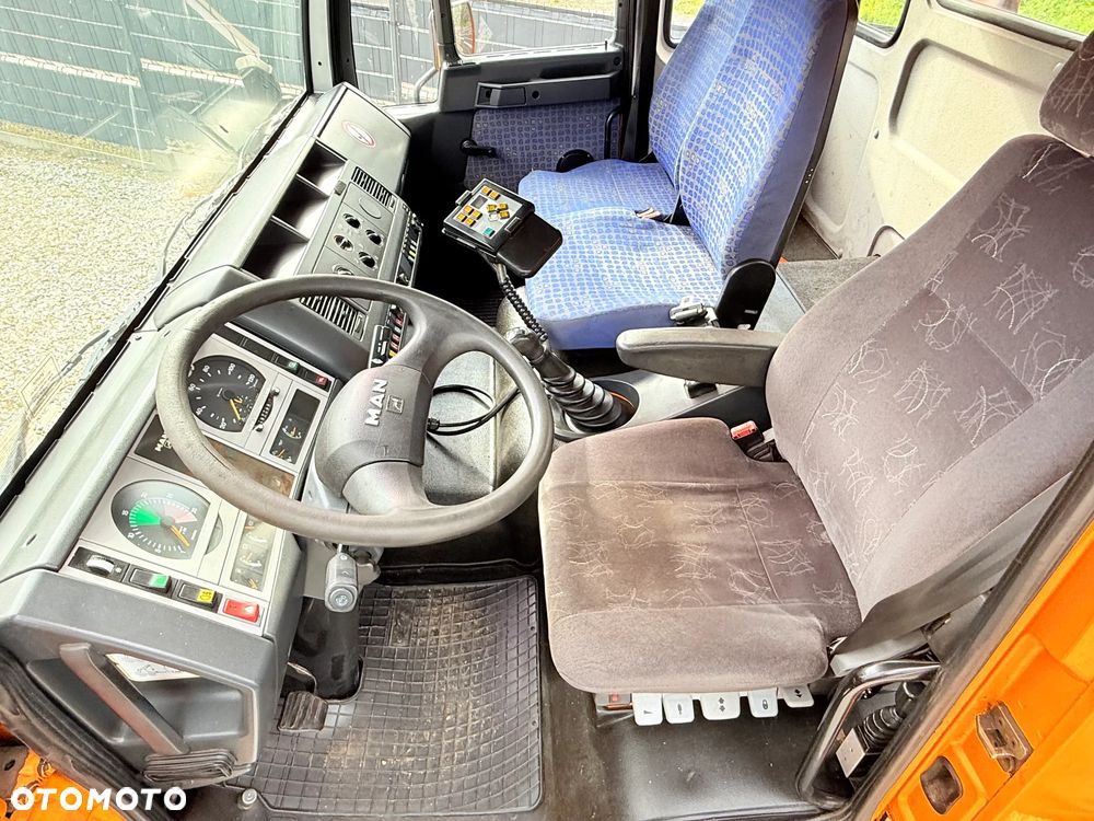 MAN * MAN 10-220 * Pług * Kiper Wywrotka Meiller * 4x4 * Zimowe Utrzymanie * Unimog * - 12