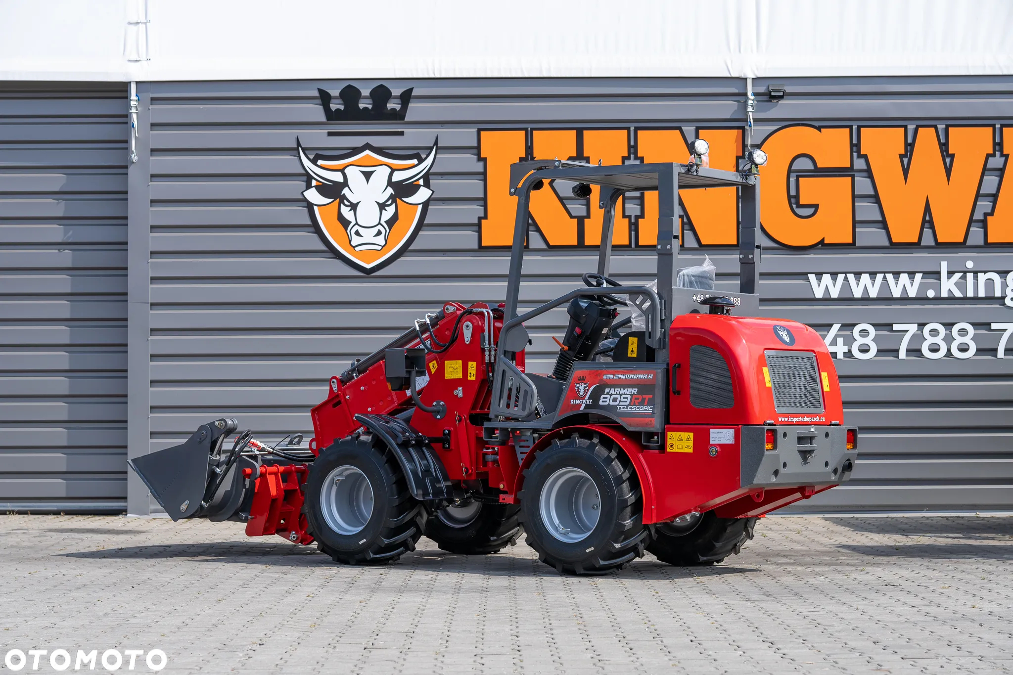 Kingway 809 telescopic KUBOTA engine - 8