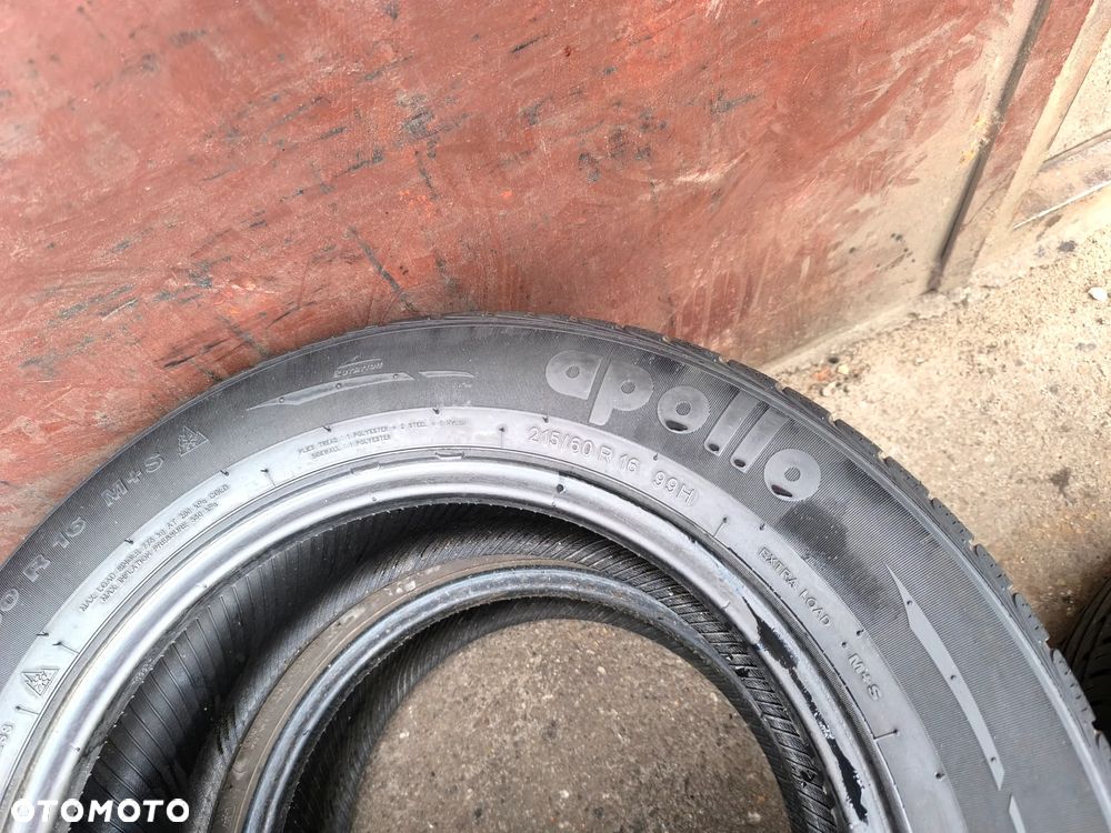 215/60R16 Opony Zimowe Zima APOLLO ACELERE WINTER 6mm Legnica ALU-RAD 215/60 - 6
