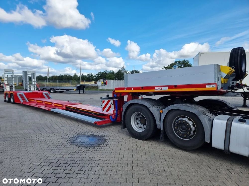 MAX Trailer 2 osiowy tiefbett do maszyn leśnych, forestry - 3