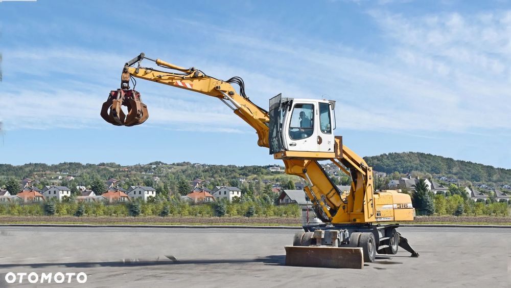 Liebherr PELLE A 316 * KOPARKA PRZEŁADUNKOWA * STAN BDB ! - 1