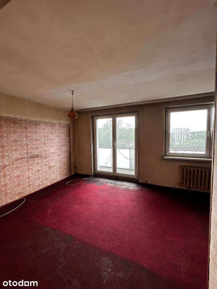 4 pokoje z dużym balkonem | 65,21 m² | Osiedle Witosa | Do remontu - Pełny obrazek: 2/10