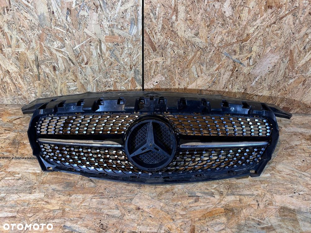 ATRAPA GRILL PRZÓD MERCEDES CLA AMG W117 A1178881160 ORGINAŁ - 1